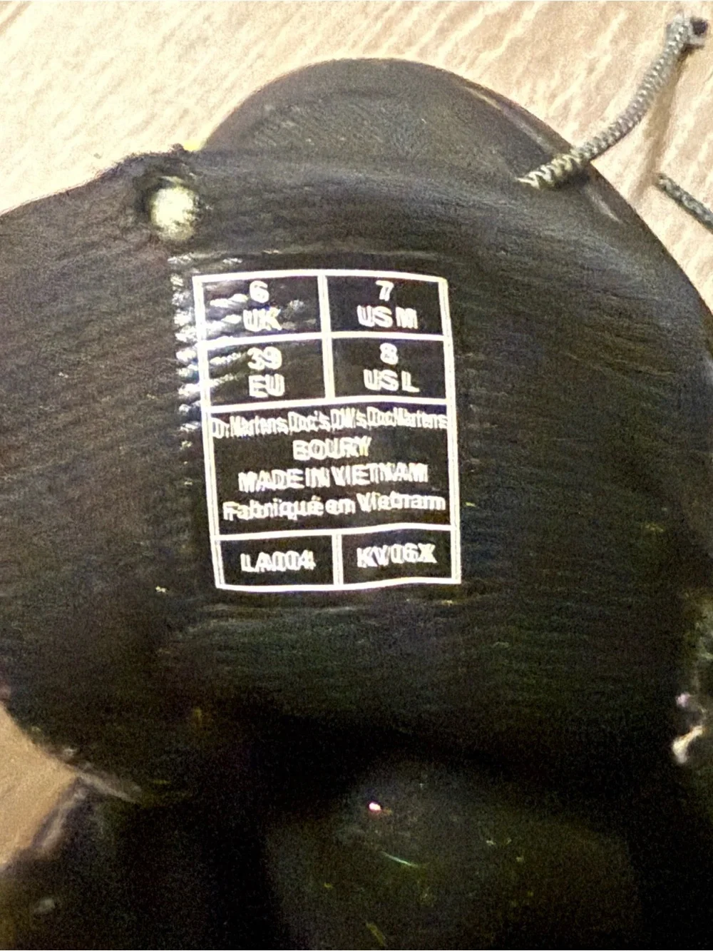 Dr. Martens Black Boury Utility Boots